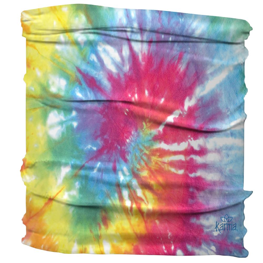 karma gifts Multi Color Tie Dye Medium Headbands