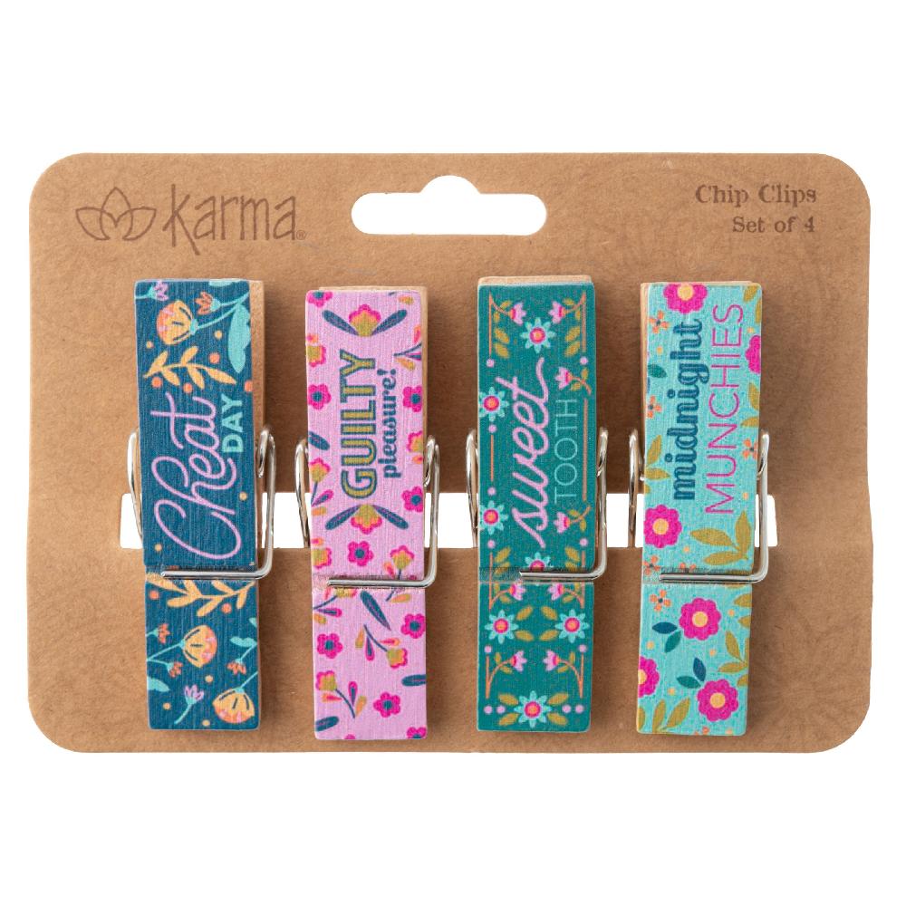 Karma Gifts Munchies Chip Clips