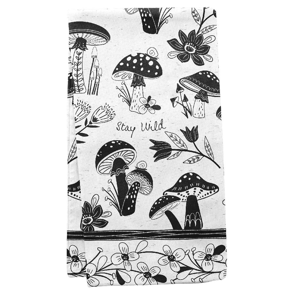 karma gifts Mushroom Boho Tea Towels