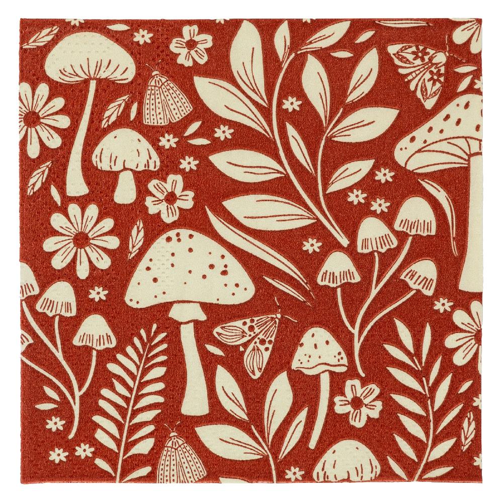karma gifts Mushroom Cocktail Paper Napkins