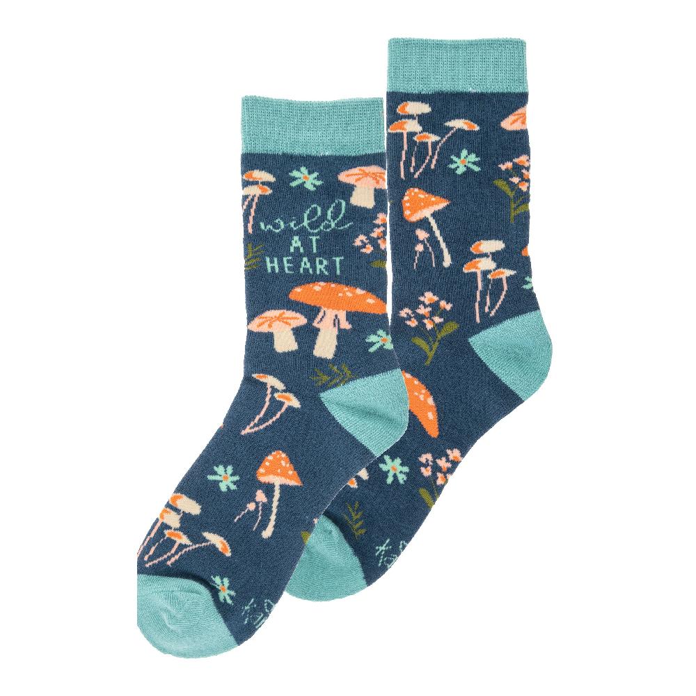 karma gifts Mushroom Crew Socks