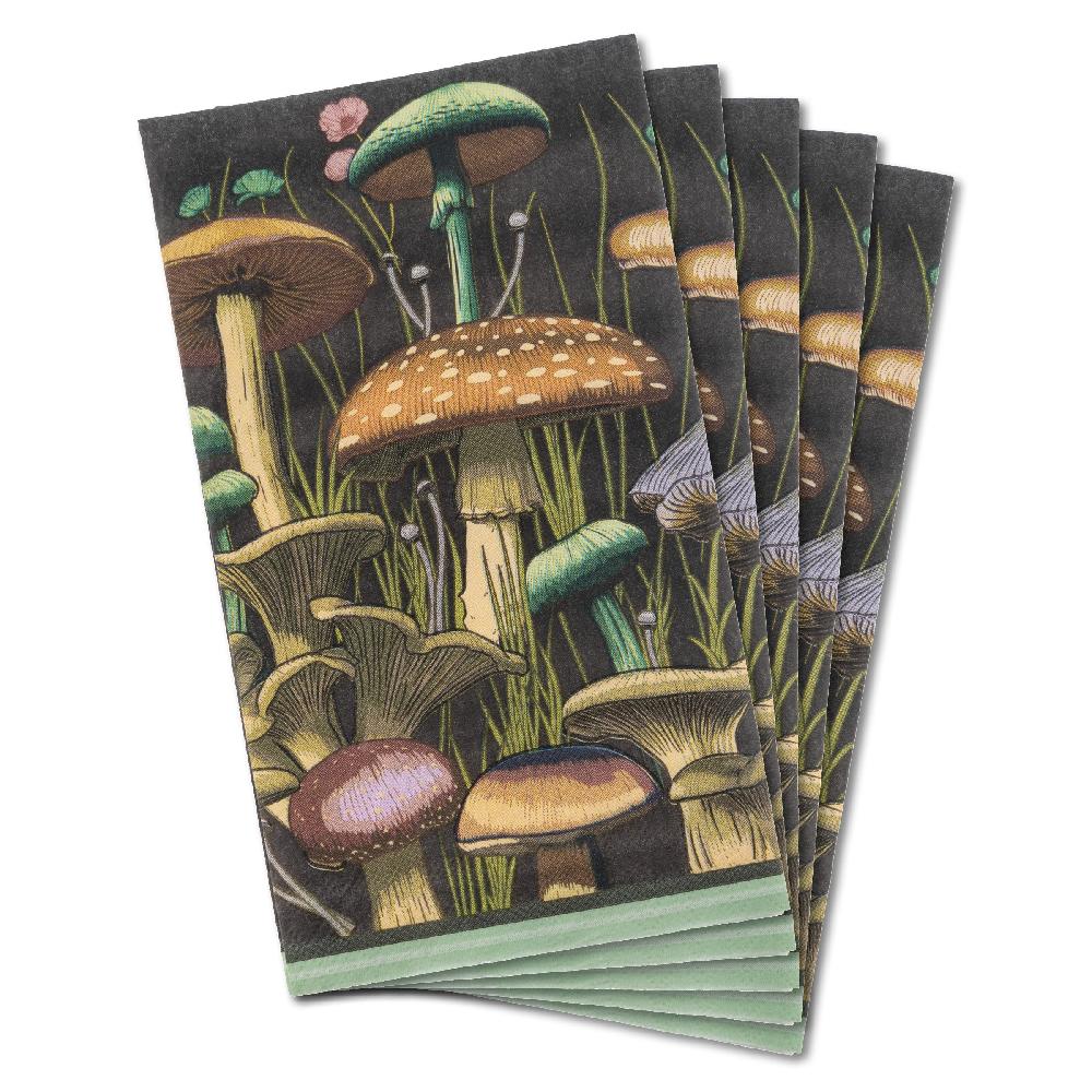 karma gifts Mushroom Guest Towel Paper Napkins