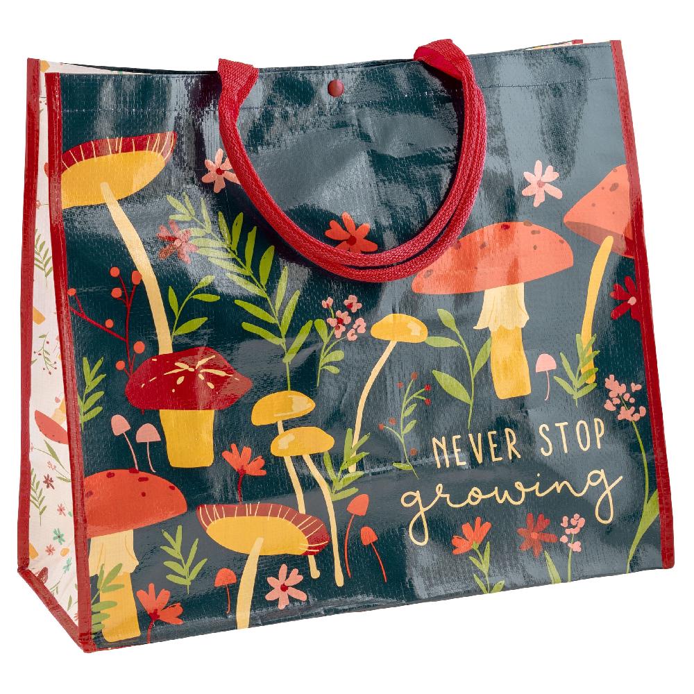 karma gifts Mushroom Large Tote