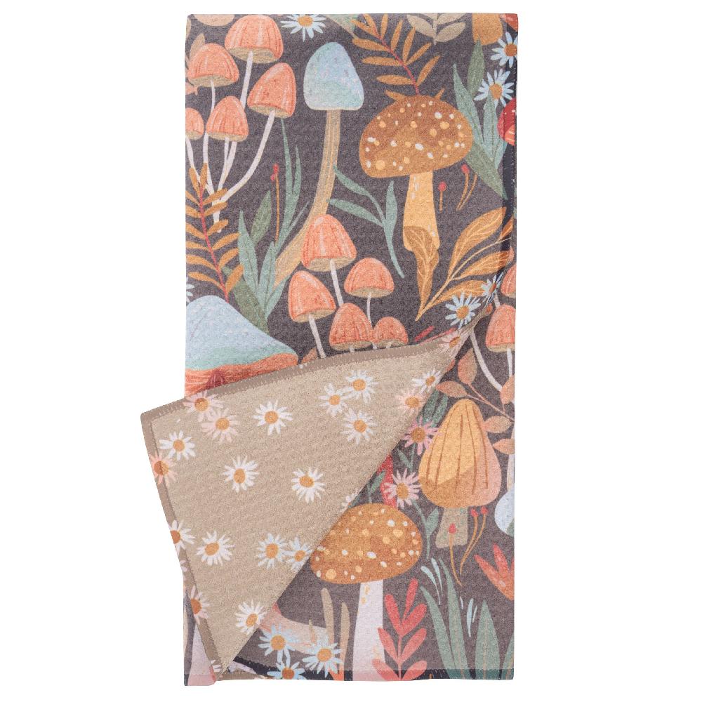 Karma Gifts Mushroom Microfiber Tea Towels
