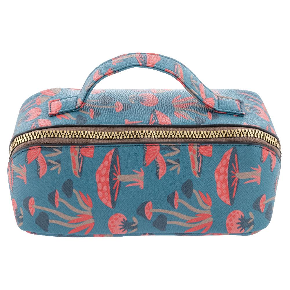 karma gifts Mushroom Mini Zip Cosmetic Bags