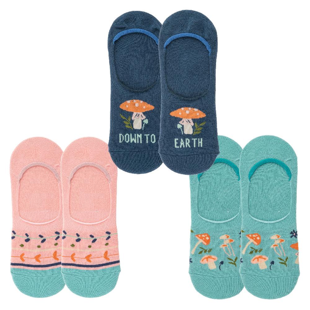 karma gifts Mushroom No Show Socks