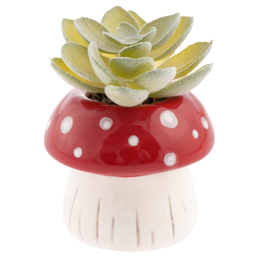 karma gifts Mushroom Shaped Succulent Pot