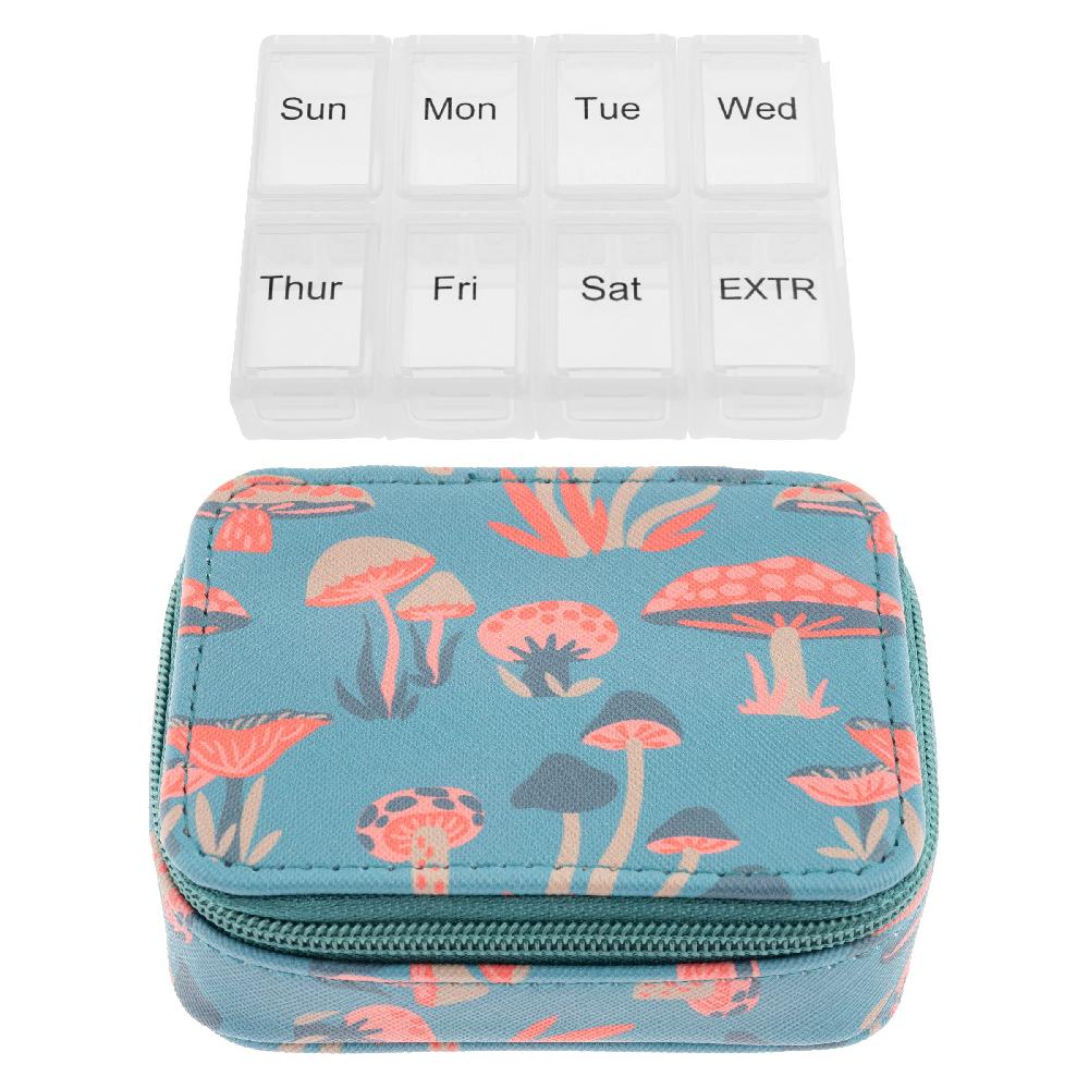 Karma Gifts Mushroom Travel Pill Case