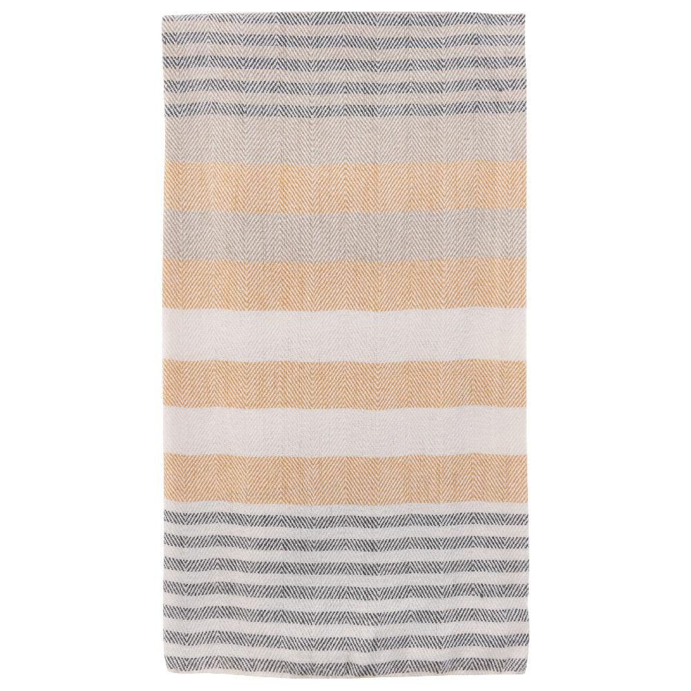 Karma Gifts Mustard/Grey Studio Tea Towel