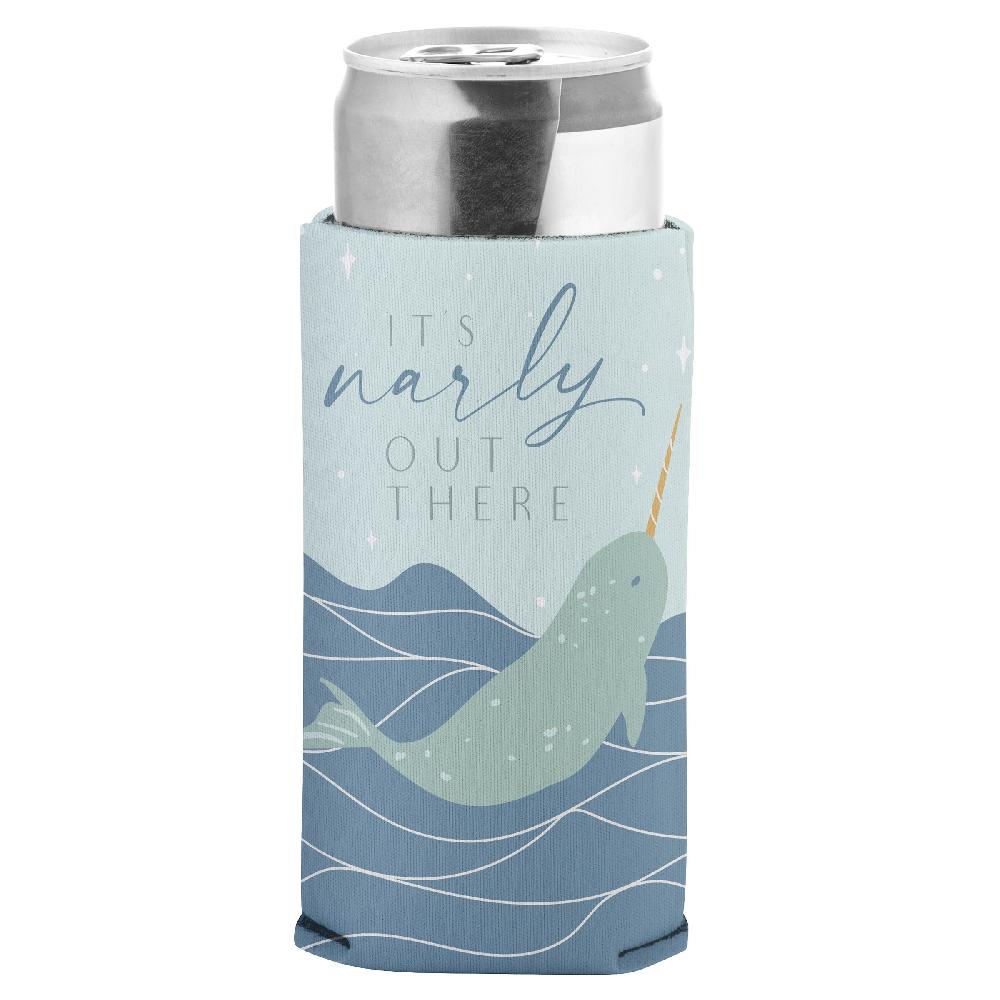 karma gifts Narwhal Slim Can Coolers