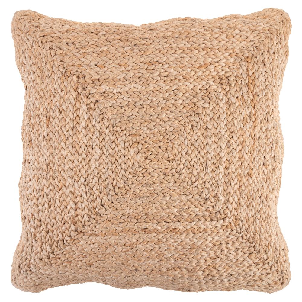 Karma Gifts Natural Square Jute Pillows