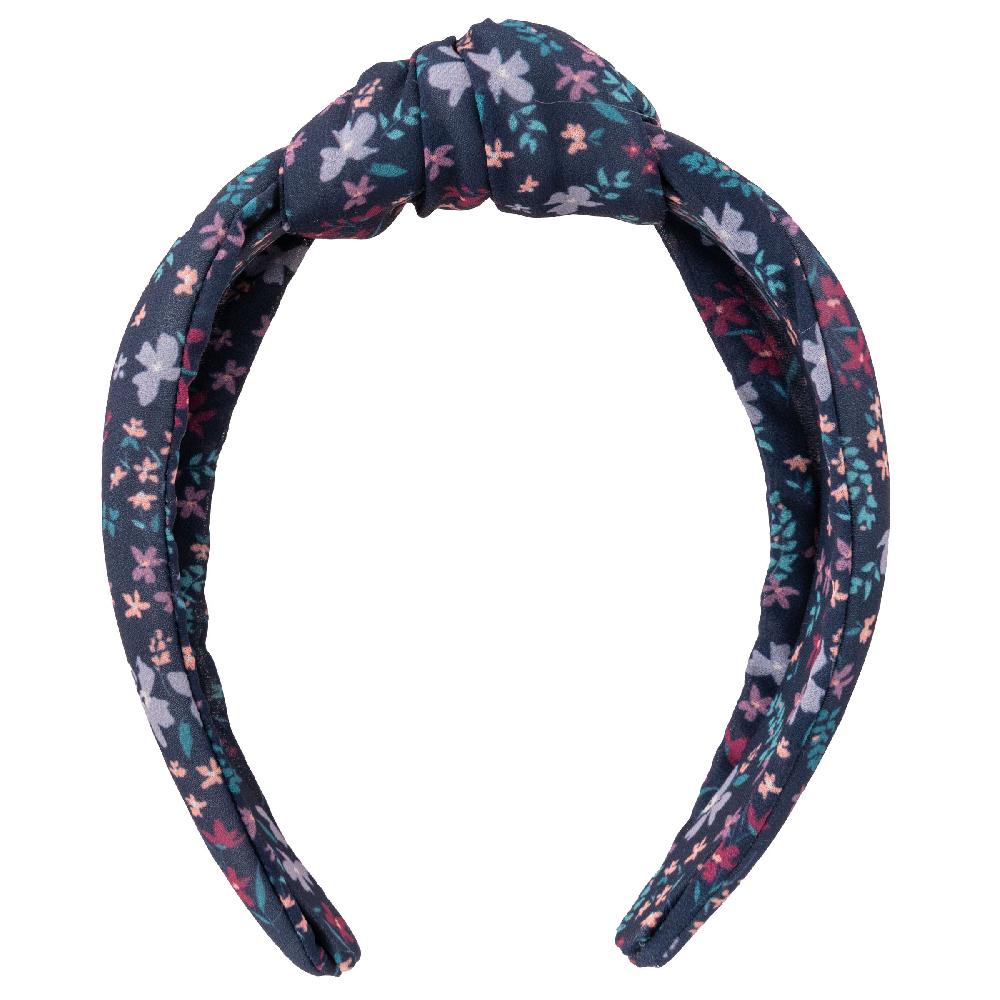 Karma Gifts Navy Floral Knot Headbands