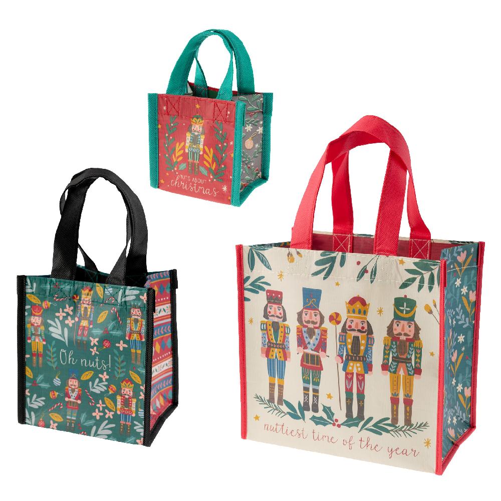 karma gifts Nutcracker Holiday Recycled Gift Bags