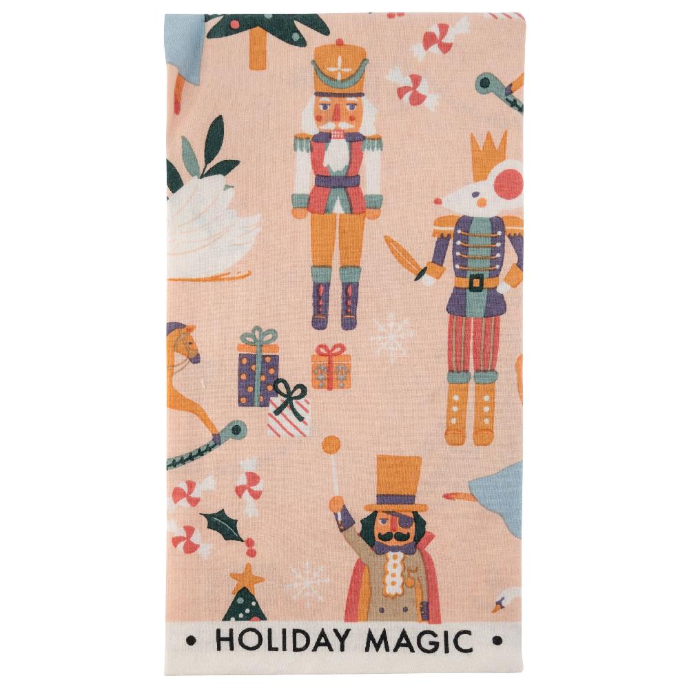 karma gifts Nutcracker Holiday Shelly Tea Towel
