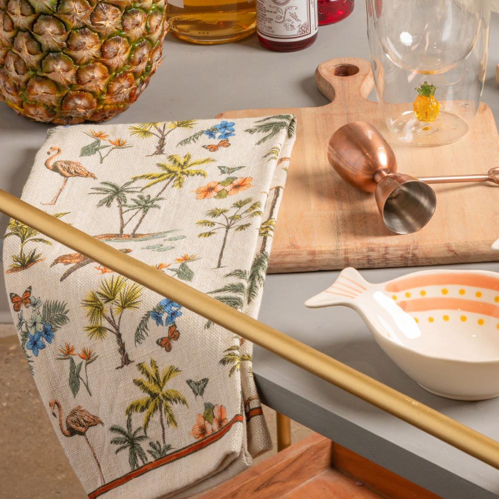 Karma Gifts Oceanfront Waterfront Tea Towels