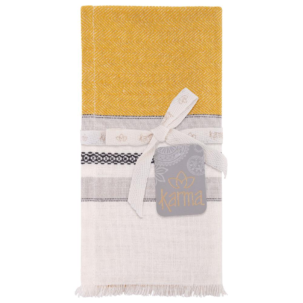 Karma Gifts Ochre Lisbon Dinner Napkins