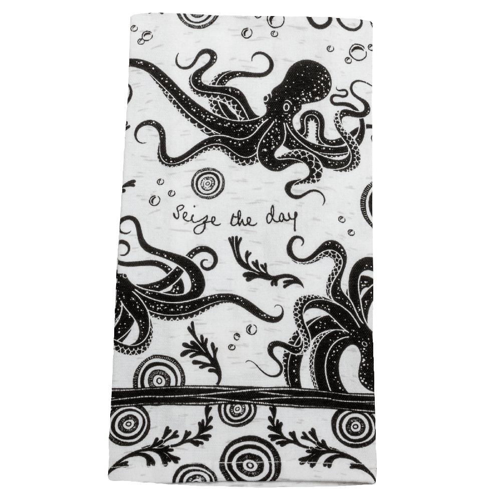 karma gifts Octopus Boho Tea Towels