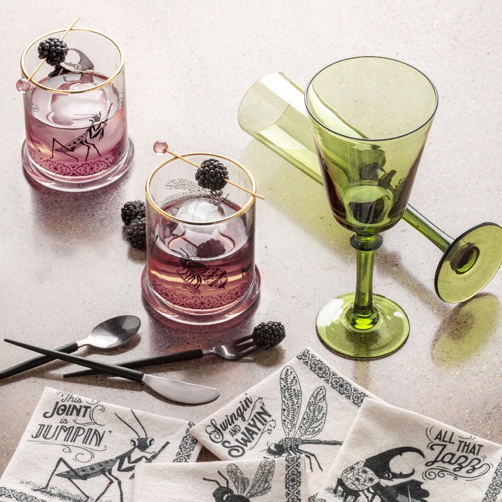Karma Gifts Olive Fairfax Wine Glass
