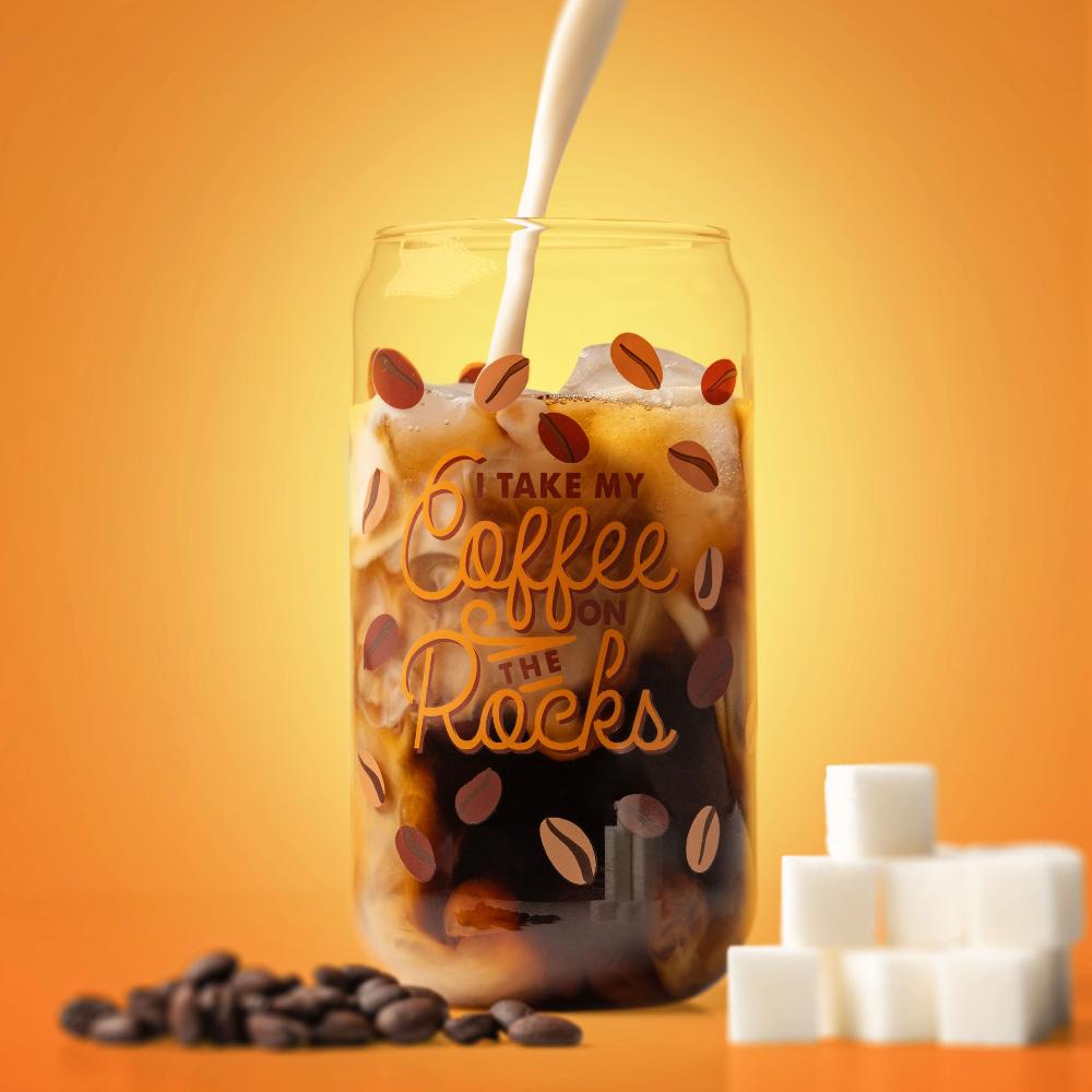 Karma Gifts On The Rocks Beer Can Glasses