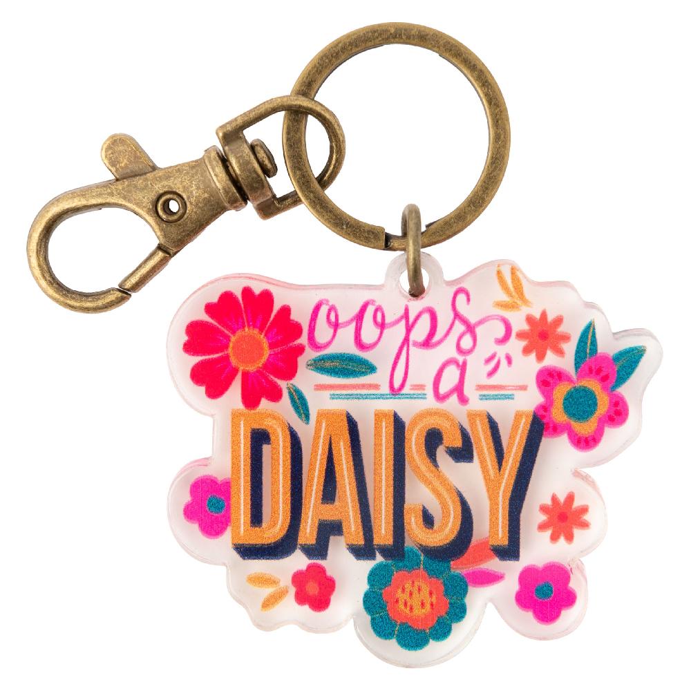 Karma Gifts Oops A Daisy Acrylic Keychains