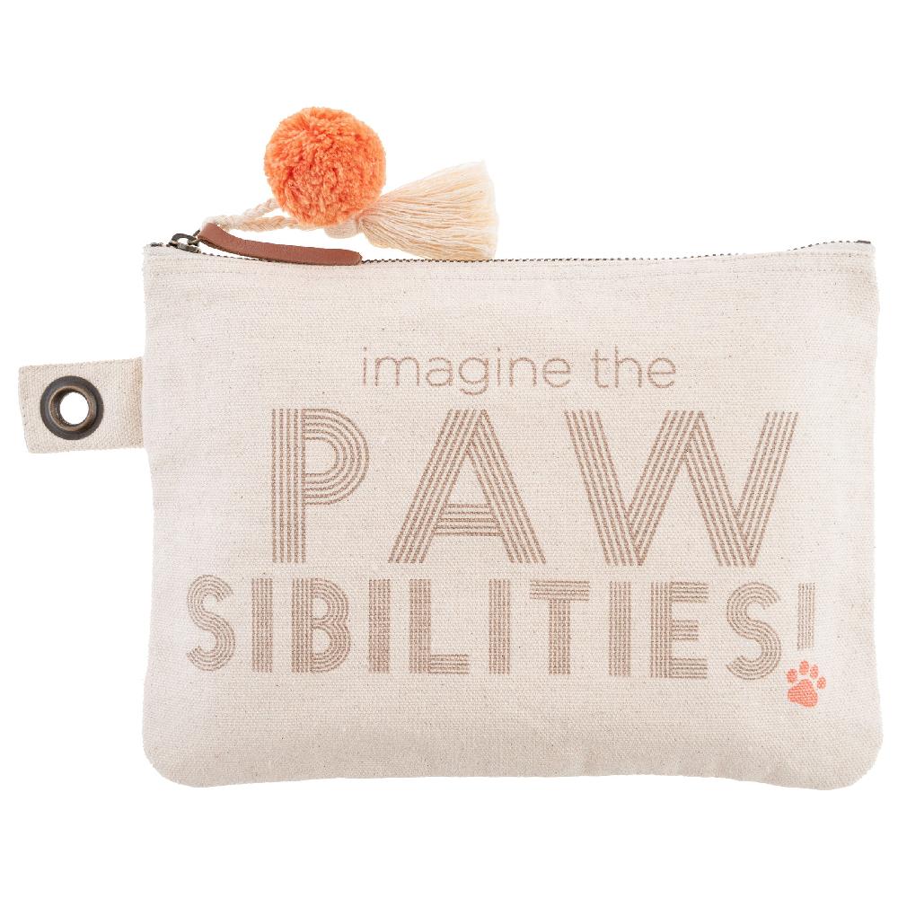karma gifts Pawsibilities Cotton Canvas Carry All