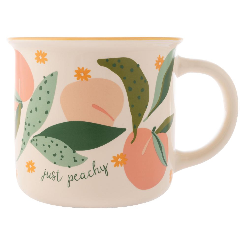 karma gifts Peach Camp Mug