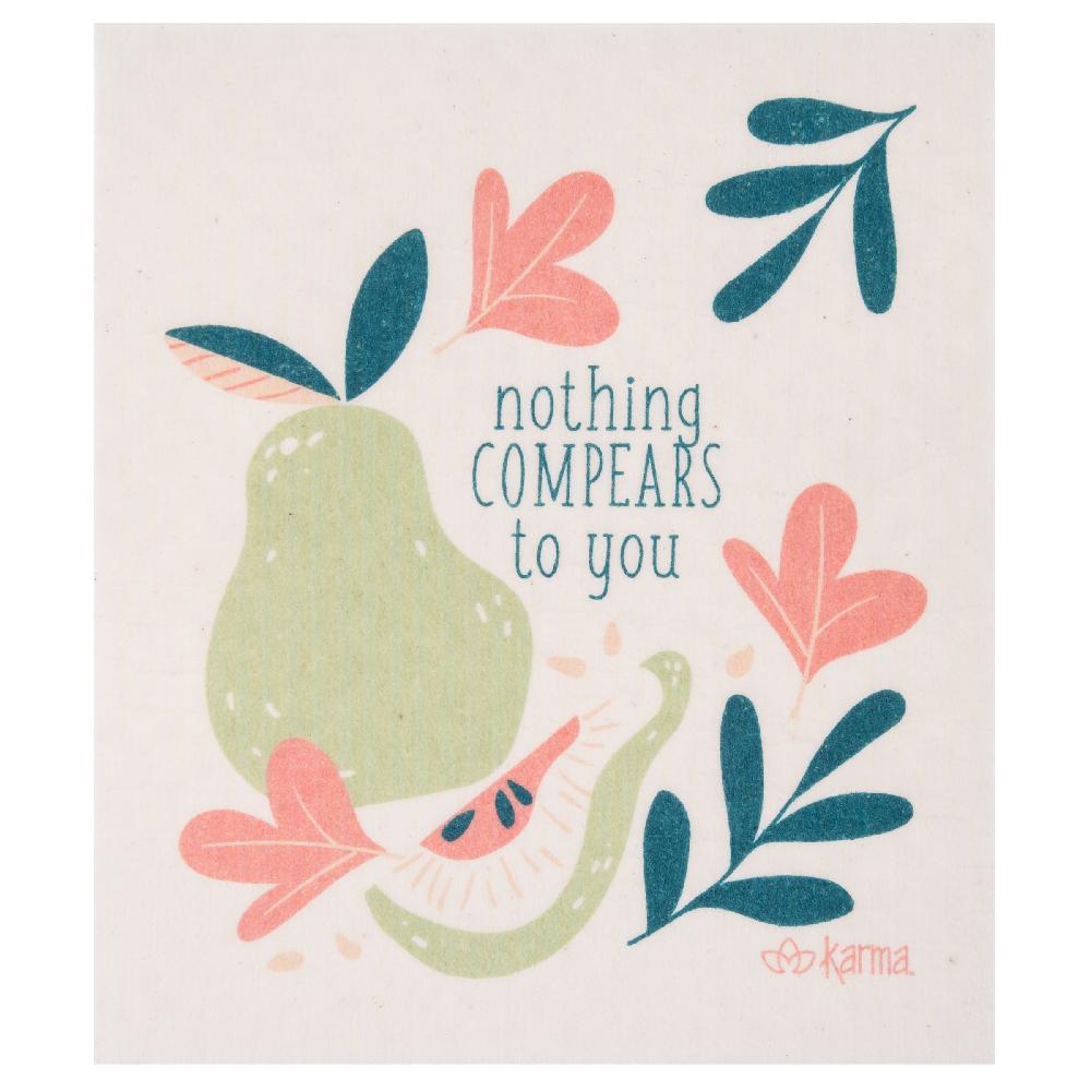 Karma Gifts Pear Set Of 4 Swedish Dishcloths