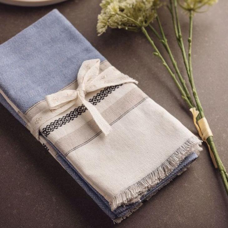 Karma Gifts Periwinkle Lisbon Dinner Napkins