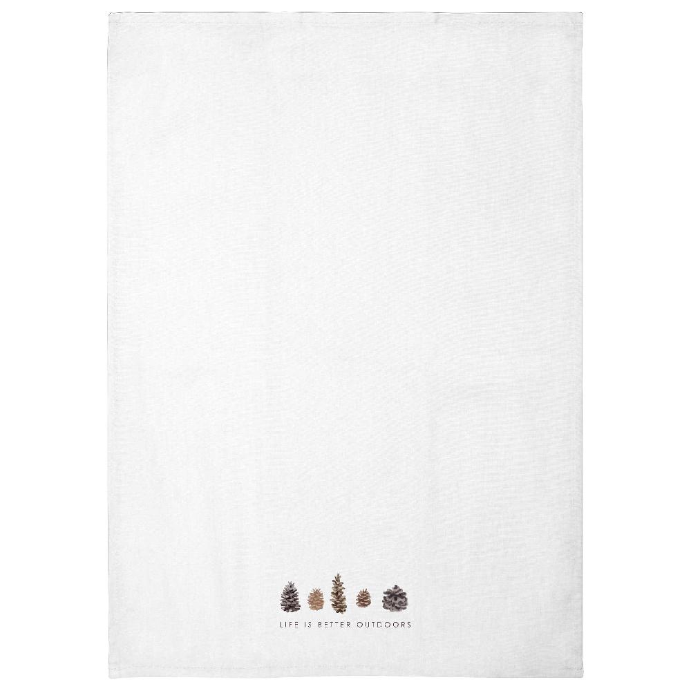 Karma Gifts Pinecone Cotton Tea Towels
