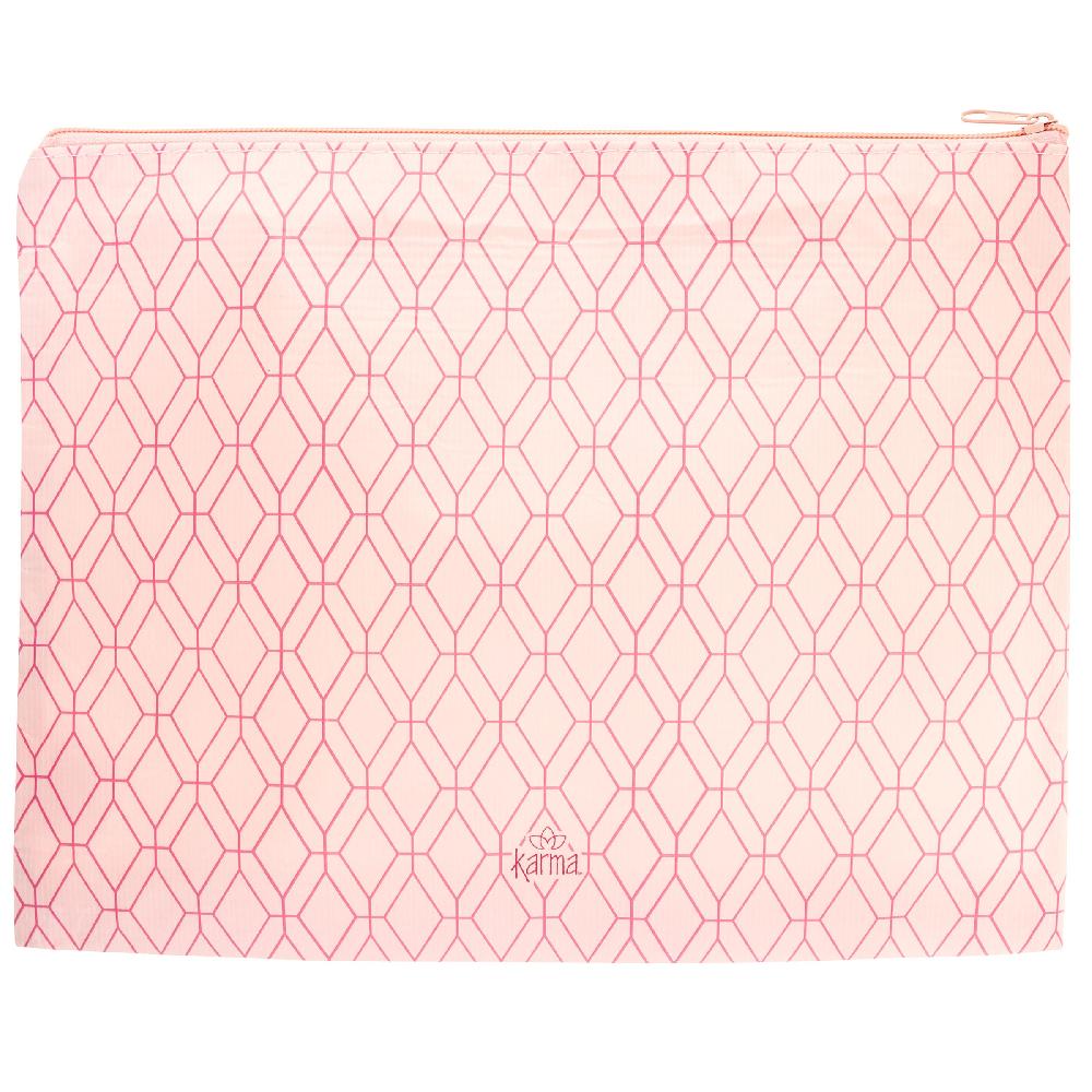 Karma Gifts Pink Floral Large Recycled Carry All