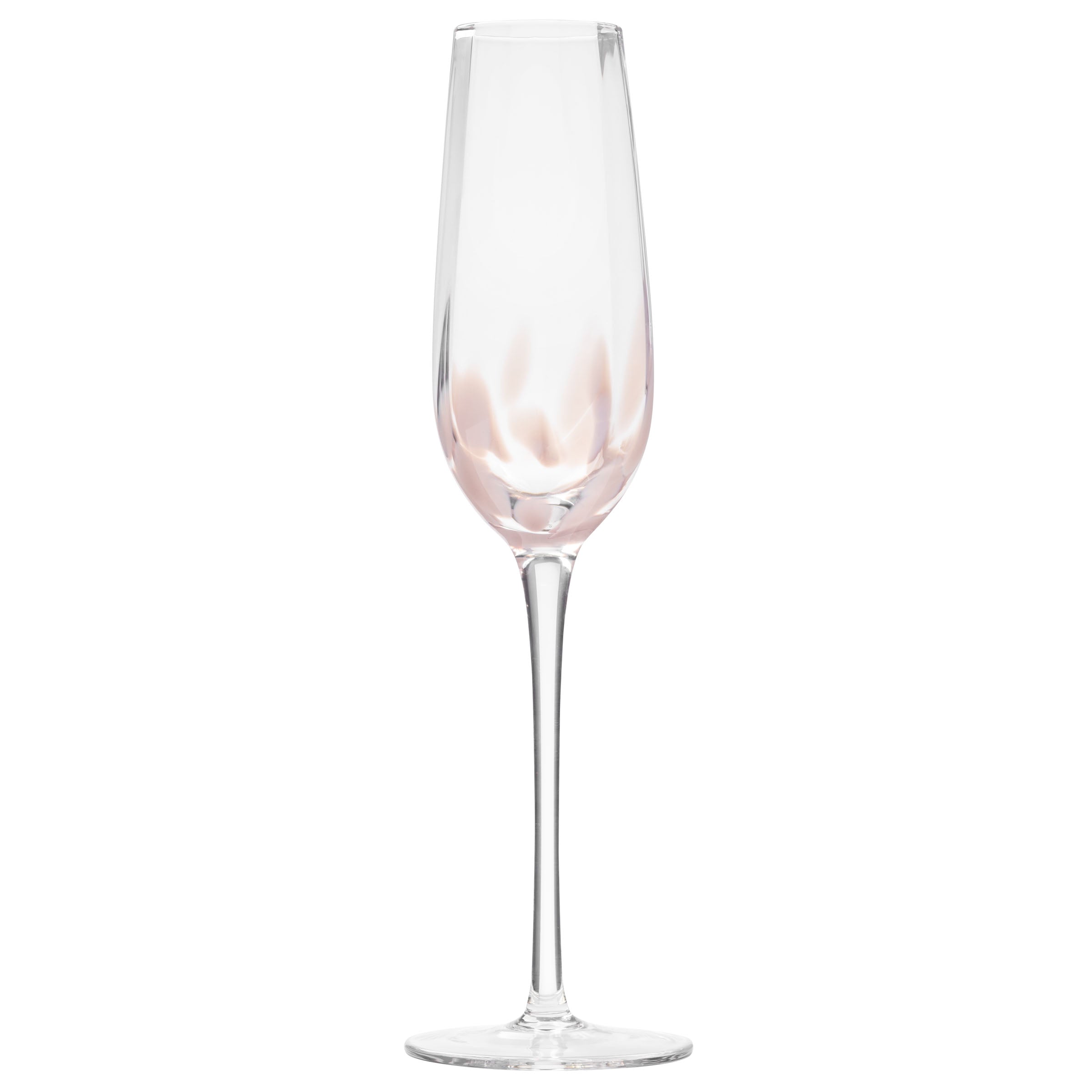 karma gifts Pink Flute Cheena Glasses