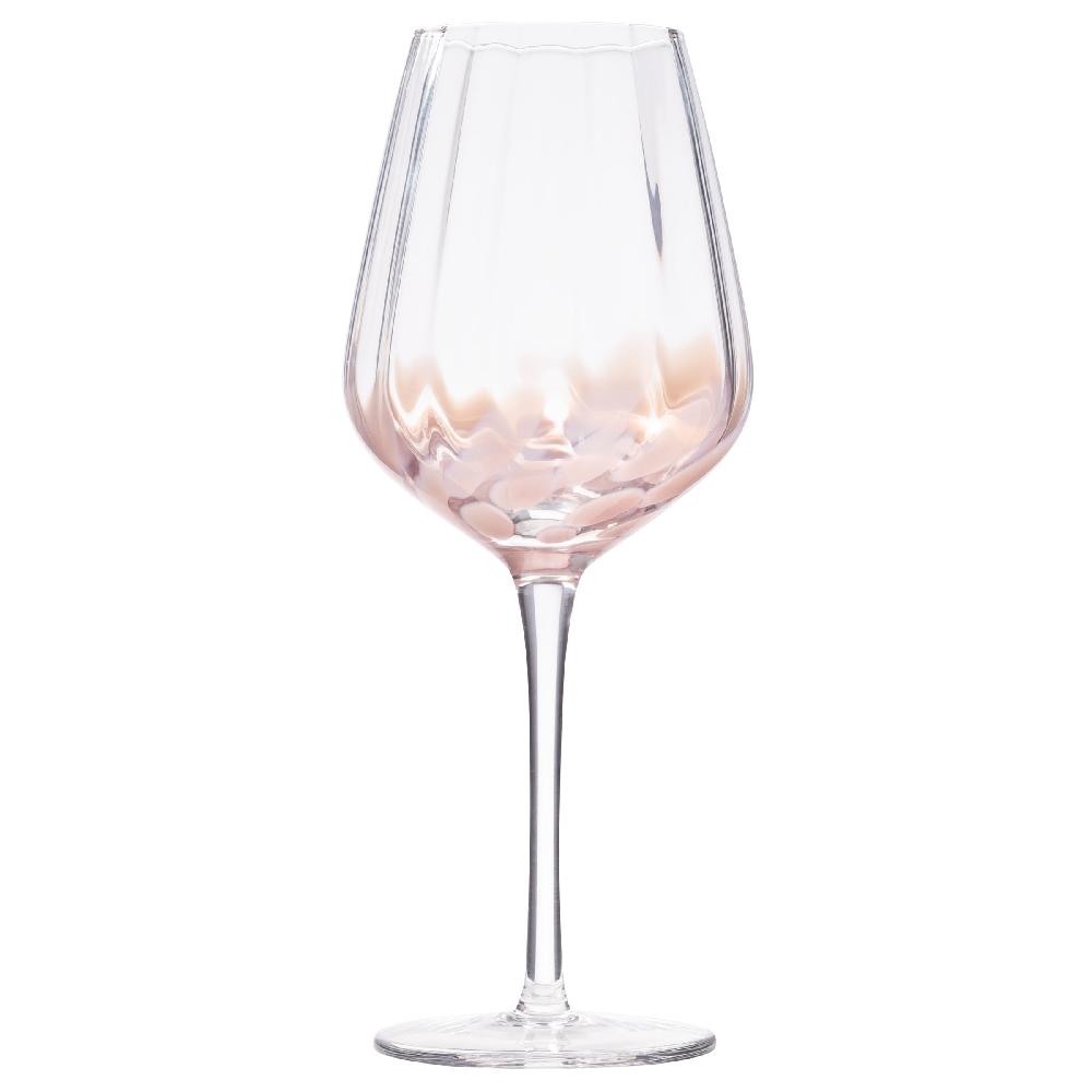 karma gifts Pink Wine Glass Cheena Glasses