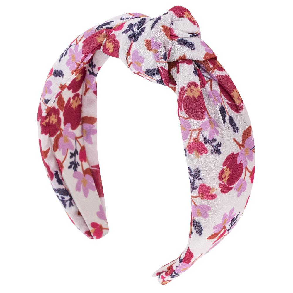 karma gifts Plum Floral Knot Headbands