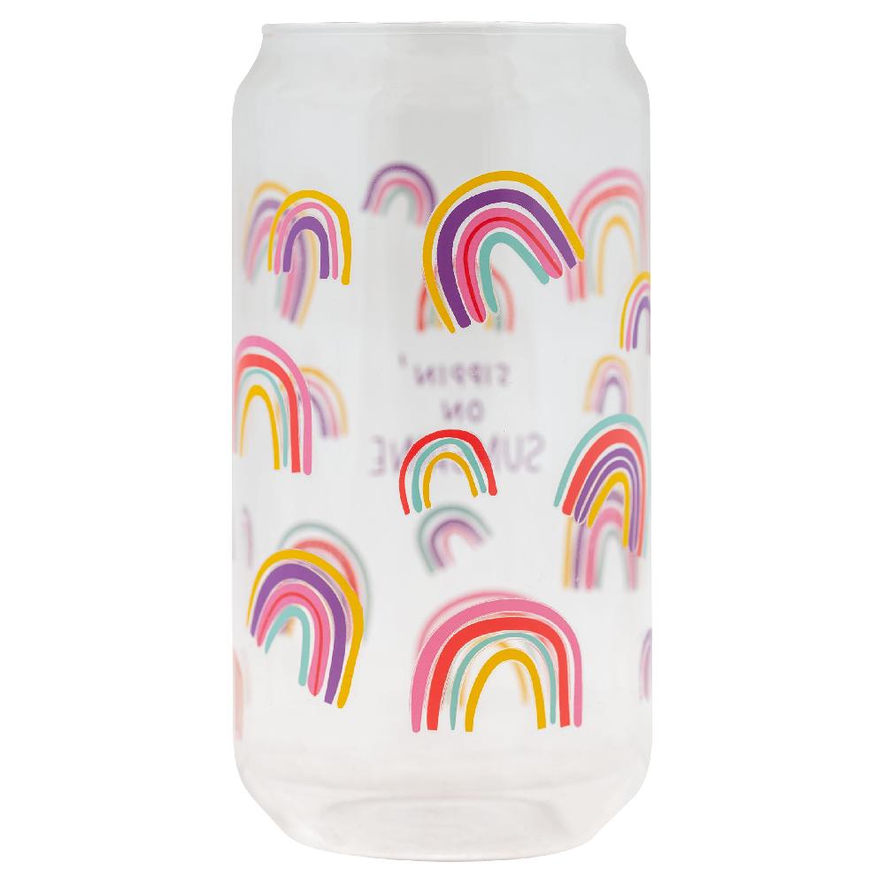 Karma Gifts Rainbow Beer Can Glasses