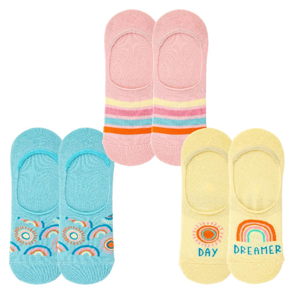 Karma Gifts Rainbow No Show Socks