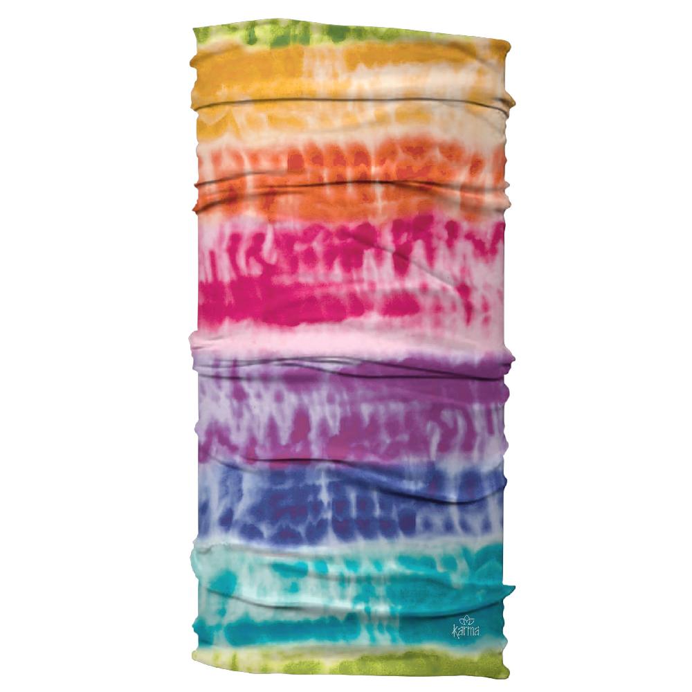 karma gifts Rainbow Tie Dye Wide Headbands
