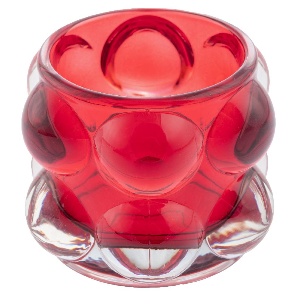 karma gifts Red Lucia Tealight Votive