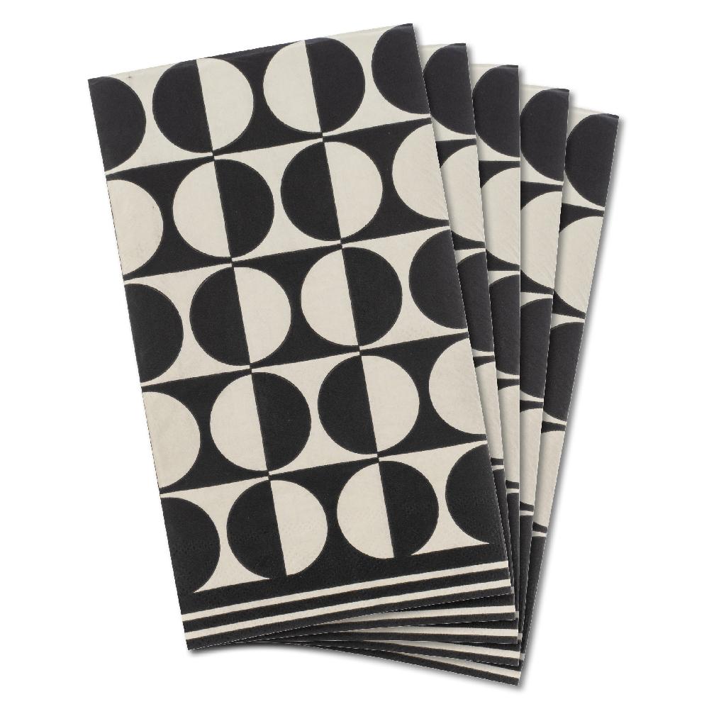 karma gifts Retro Dot Guest Towel Paper Napkins