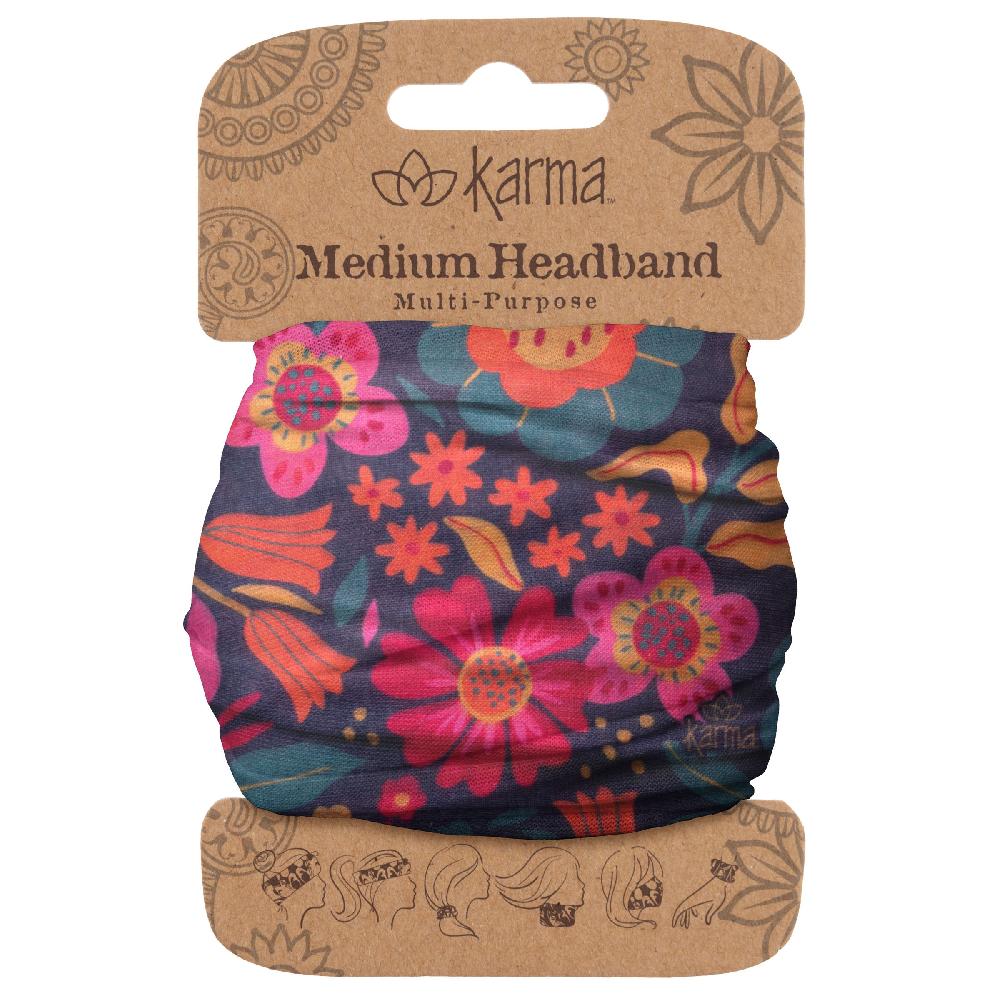 Karma Gifts Retro Floral Medium Headbands