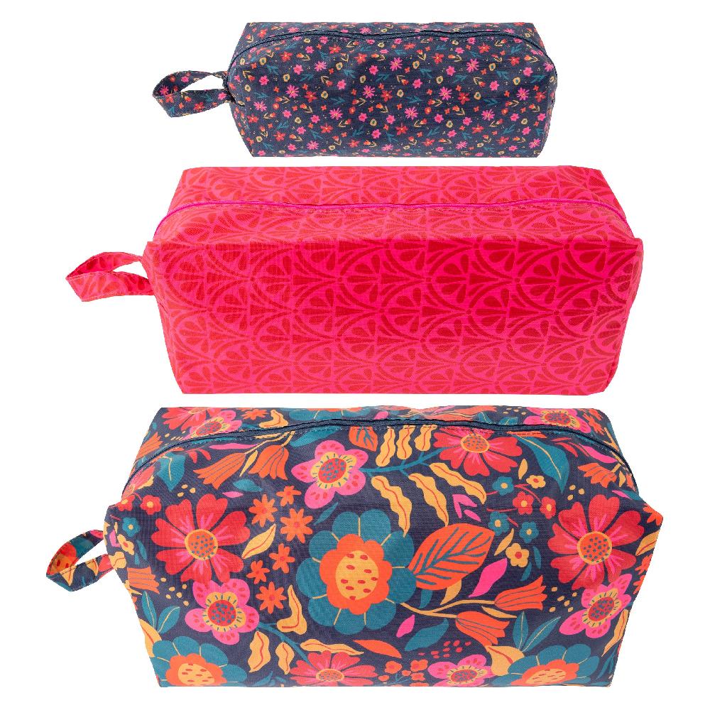 karma gifts Retro Floral Travel Cubes