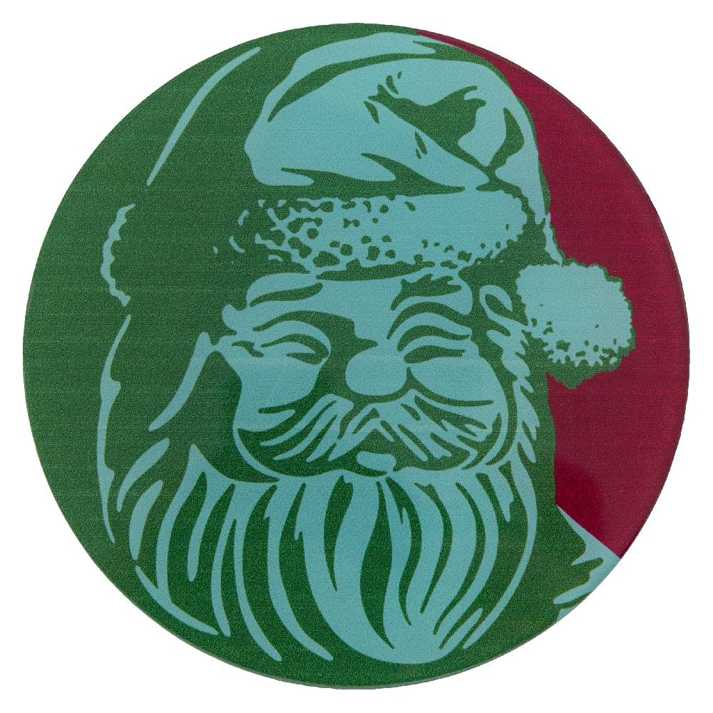 Karma Gifts Retro Santa Acrylic Coasters