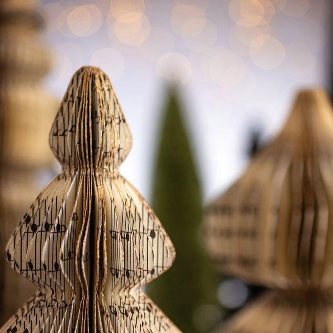 Karma Gifts Round Music Note Paper Tree