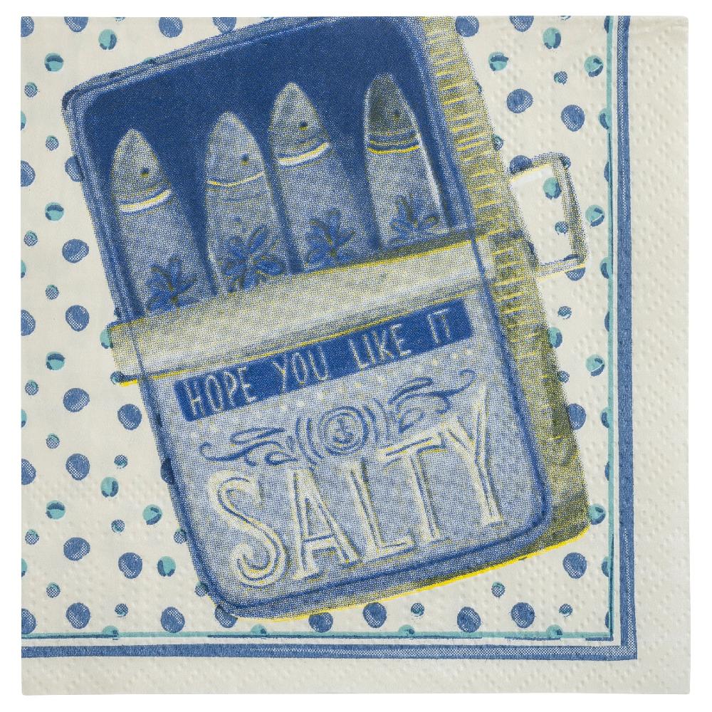 karma gifts Sardines Cocktail Paper Napkins
