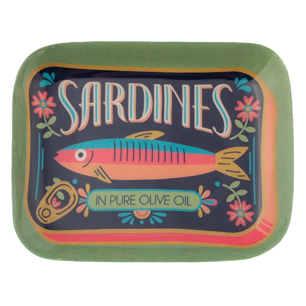 Karma Gifts Sardines Small Rectangle Enamel Trays
