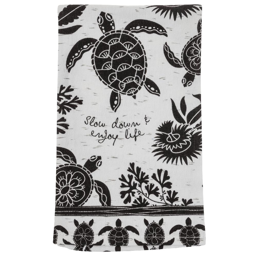 karma gifts Sea Turtle Boho Tea Towels