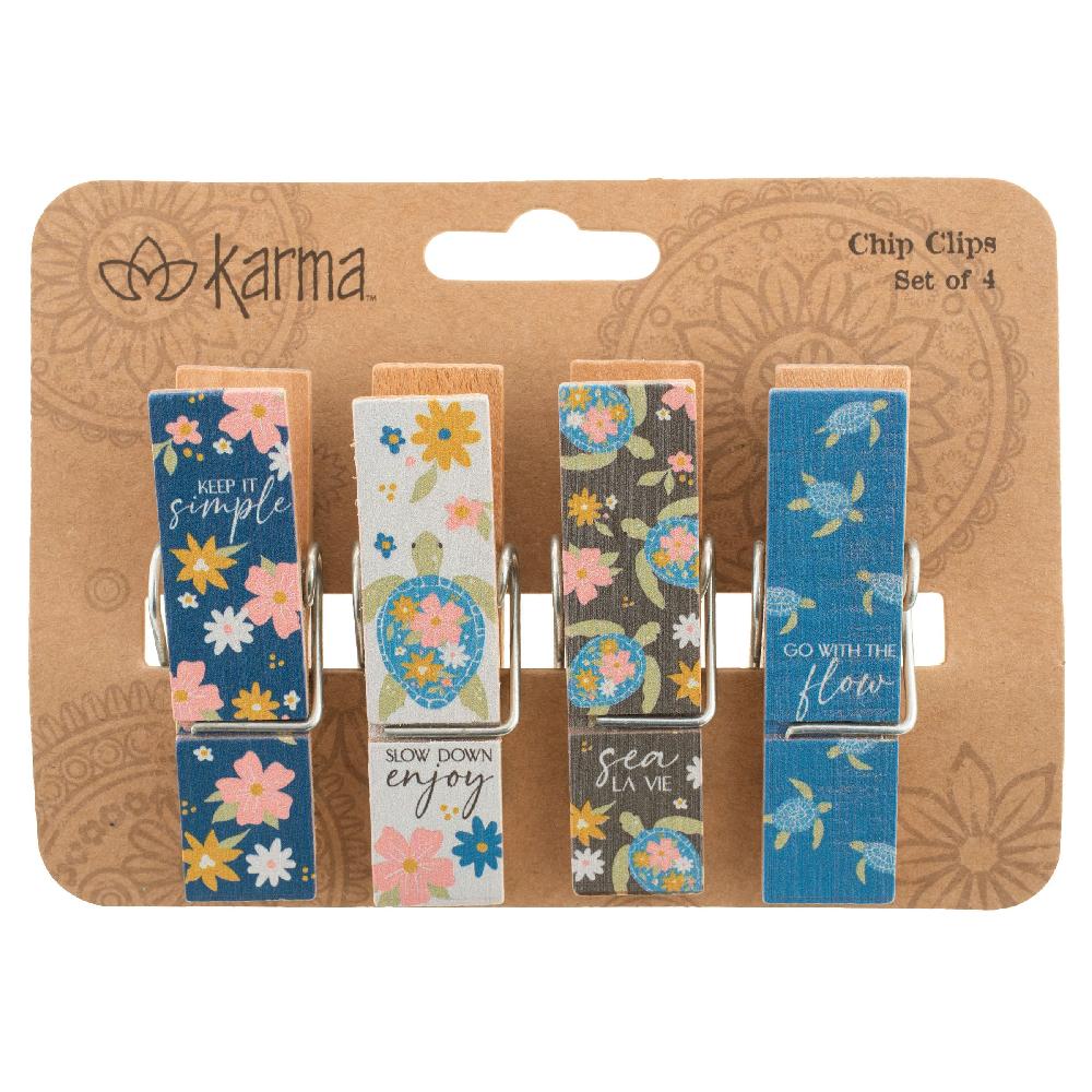 karma gifts Sea Turtle Chip Clips