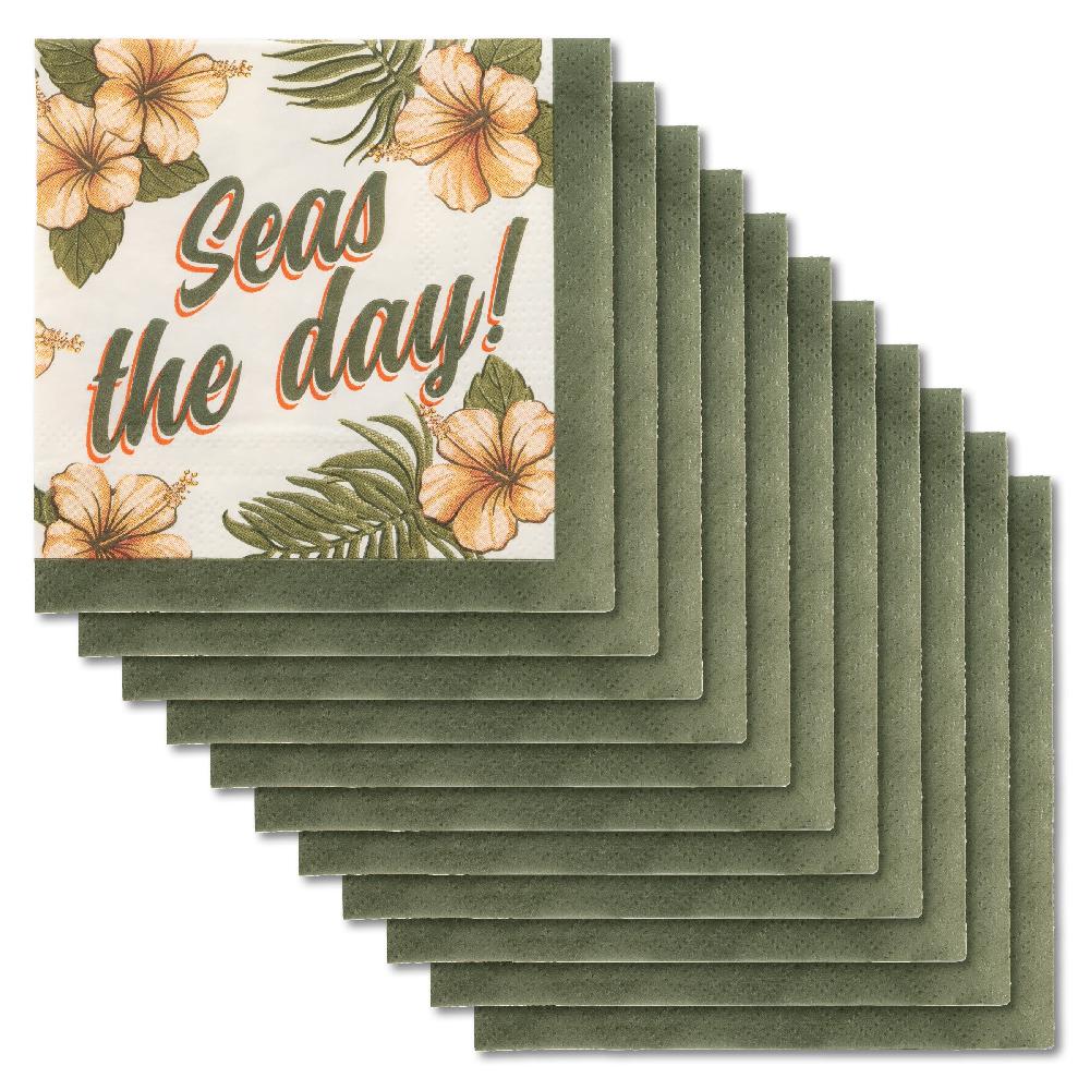 Karma Gifts Seas The Day Cocktail Paper Napkins