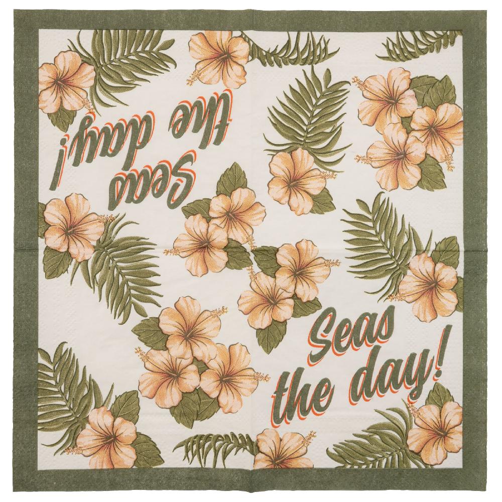 Karma Gifts Seas The Day Cocktail Paper Napkins