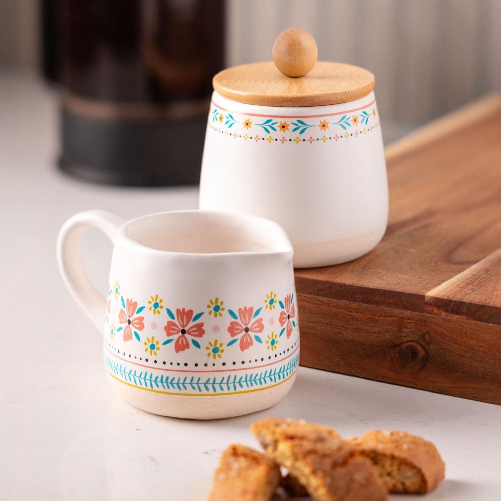 Karma Gifts Set Of 2 Ava Sugar & Creamer Set