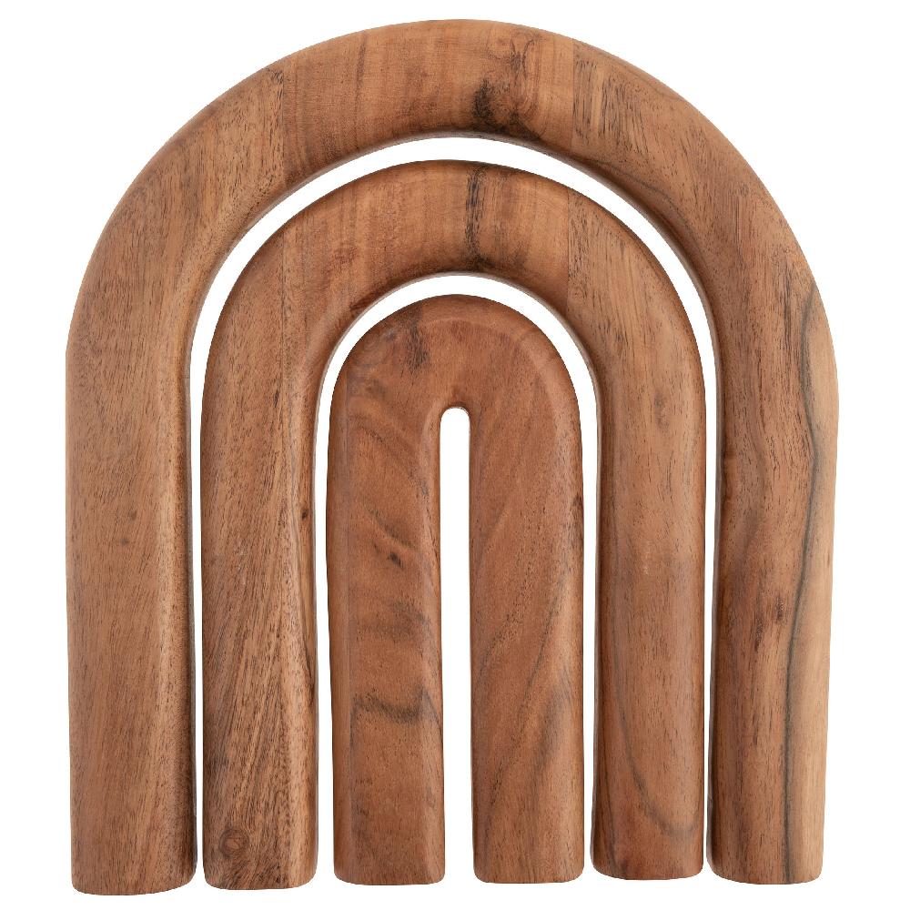 karma gifts Set of 3 Wooden Rainbow